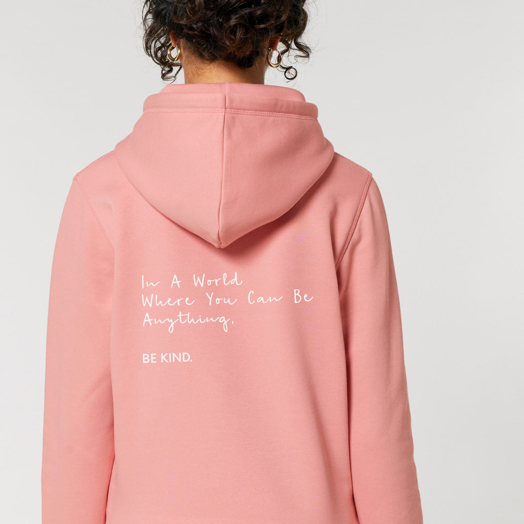 Hoodie "Be Kind" Canyon Pink XS 